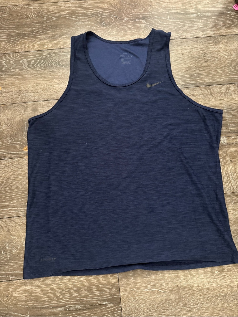 Nike Men’s Navy Athletic Tank Top